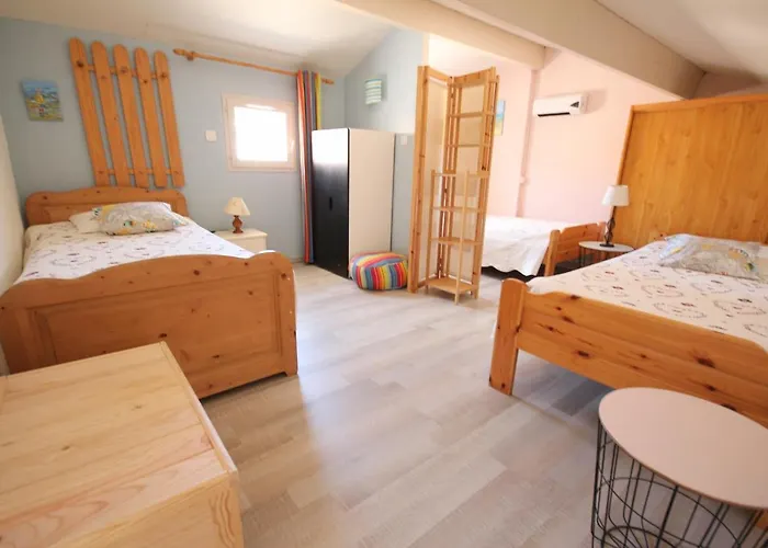 Belle 5 Couchages Terrasse Sud Parking Dans Securisee Piscine Commune 400m De La Lrjp102 * Portiragnes